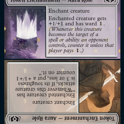 Royal Role // Young Hero Role Token [Wilds of Eldraine Tokens]