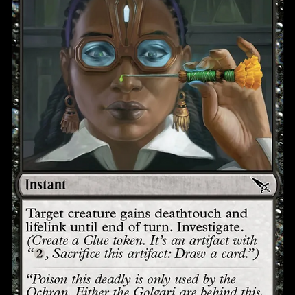 Toxin Analysis [Murders at Karlov Manor]