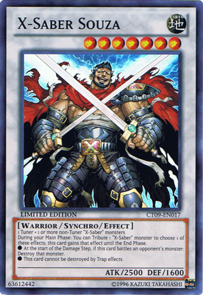 X-Saber Souza [CT09-EN017] Super Rare