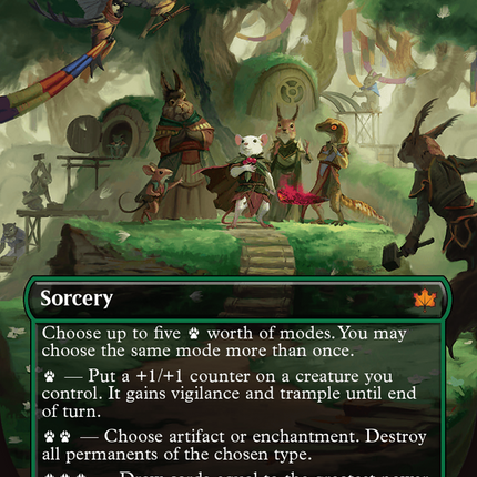 Season of Gathering (Borderless) [Bloomburrow]