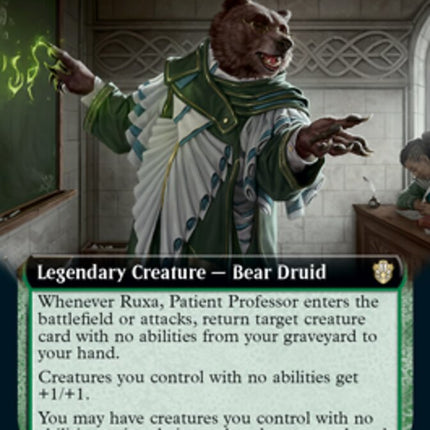 Ruxa, Patient Professor (Extended Art) [Commander 2021]