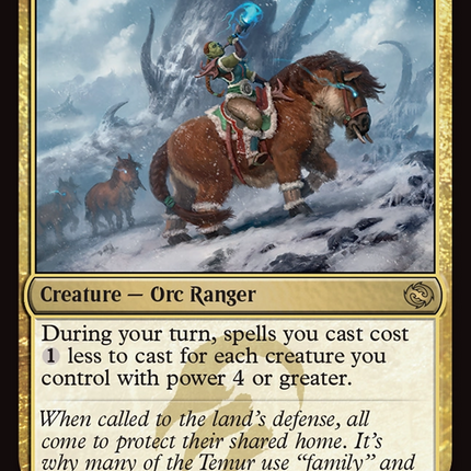 Temur Battlecrier [Tarkir: Dragonstorm]