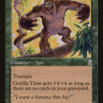 Gorilla Titan [Odyssey]