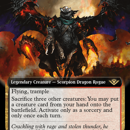 Akul the Unrepentant (Extended Art) [Outlaws of Thunder Junction]