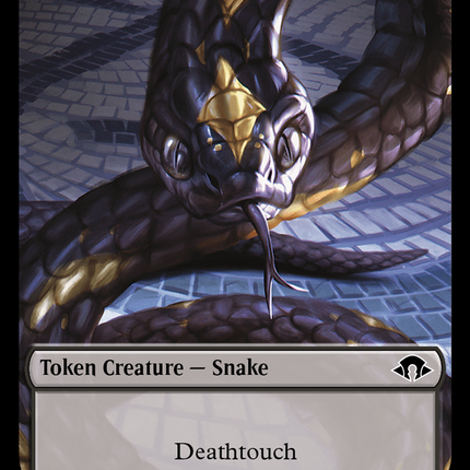 Phyrexian Germ // Snake Double-Sided Token [Modern Horizons 3 Tokens]