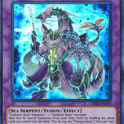 Gladiator Beast Domitianus [CHIM-EN033] Super Rare