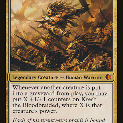 Kresh the Bloodbraided [Shards of Alara]