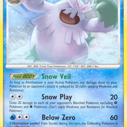 Abomasnow (12/100) [Diamond & Pearl: Stormfront]