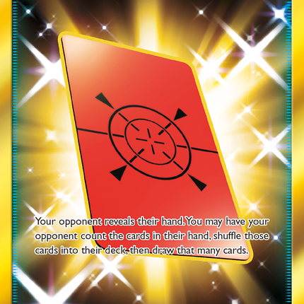 Peeking Red Card (169/156) [Sun & Moon: Ultra Prism]