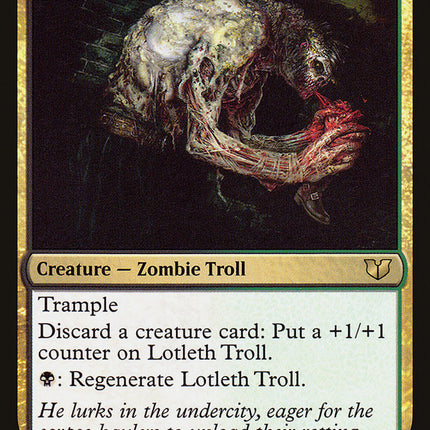 Lotleth Troll [Commander 2015]