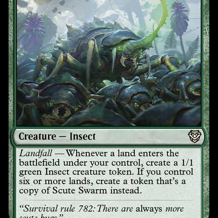 Scute Swarm [Outlaws of Thunder Junction Commander]