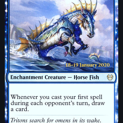 Wavebreak Hippocamp [Theros Beyond Death Prerelease Promos]