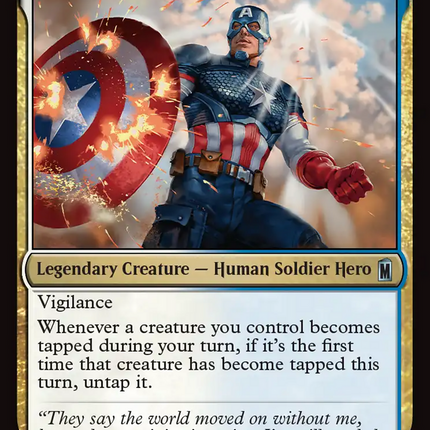Captain America, Living Legend [Marvel Super Heroes]