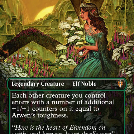 Arwen, Weaver of Hope (Borderless) [The Hobbit: Eternal-Legal]