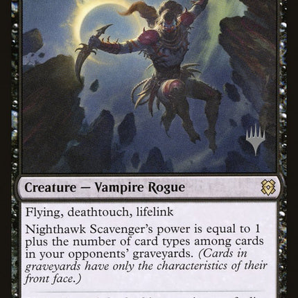Nighthawk Scavenger (Promo Pack) [Zendikar Rising Promos]