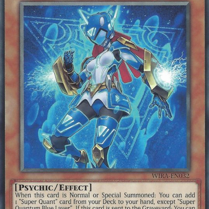 Super Quantum Blue Layer [WIRA-EN032] Rare