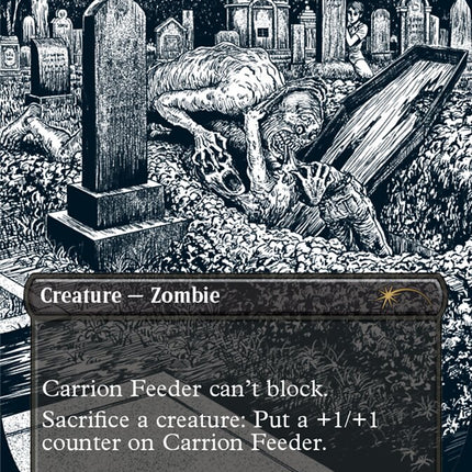 Carrion Feeder (Borderless Etched Foil) [Secret Lair Drop Series]