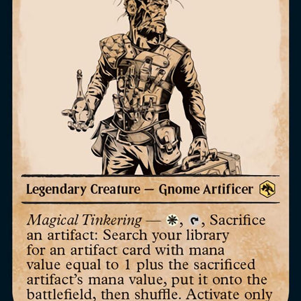 Oswald Fiddlebender (Showcase) [Dungeons & Dragons: Adventures in the Forgotten Realms]