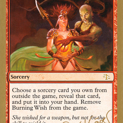 Burning Wish (Peer Kroger) [World Championship Decks 2003]