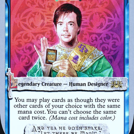 Richard Garfield, Ph.D. (Unfinity Foil Edition) [The List]