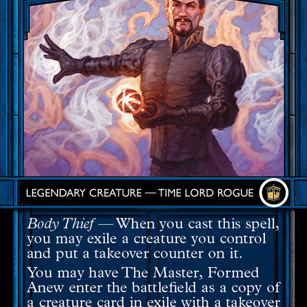 The Master, Formed Anew (Showcase) (Surge Foil) [Doctor Who]