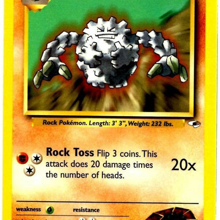 Brock's Graveler (40/132) [Gym Heroes Unlimited]