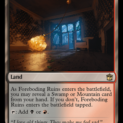 Foreboding Ruins (Surge Foil) [Doctor Who]