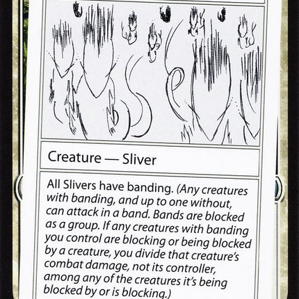 Banding Sliver [Mystery Booster Playtest Cards]