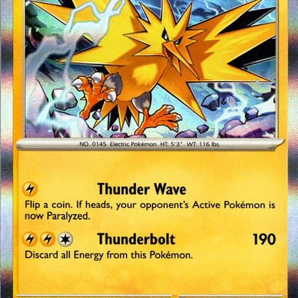 Zapdos (065/167) [Scarlet & Violet: Twilight Masquerade]