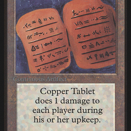 Copper Tablet [Beta Edition]