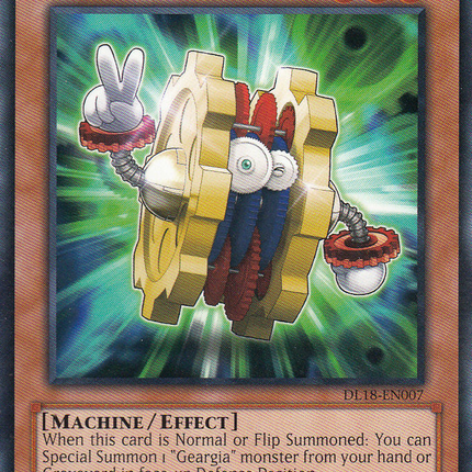 Geargiano Mk-II (Red) [DL18-EN007] Rare