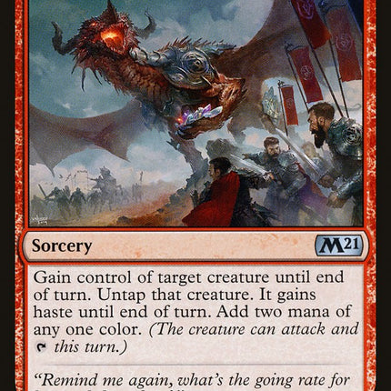 Traitorous Greed [Core Set 2021]