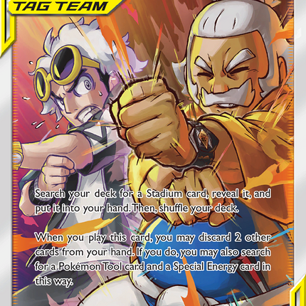 Guzma & Hala (229/236) [Sun & Moon: Cosmic Eclipse]