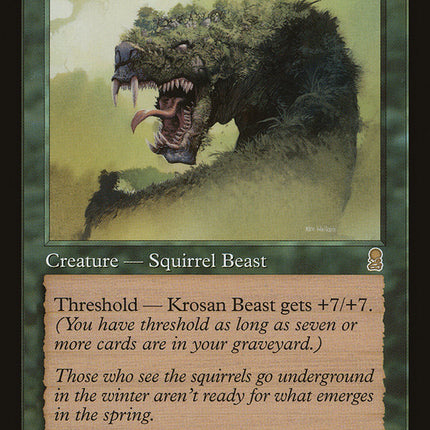 Krosan Beast [Odyssey]