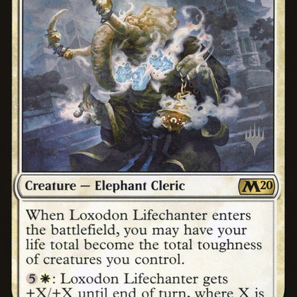 Loxodon Lifechanter (Promo Pack) [Core Set 2020 Promos]