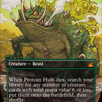 Protean Hulk (Anime Borderless) [Ravnica Remastered]