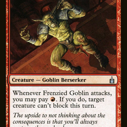 Frenzied Goblin [Ravnica: City of Guilds]