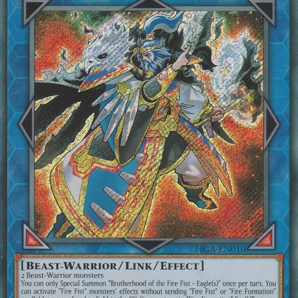 Brotherhood of the Fire Fist - Eagle [FIGA-EN016] Secret Rare