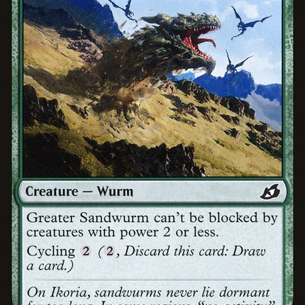 Greater Sandwurm [Ikoria: Lair of Behemoths]