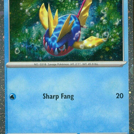 Carvanha (093) (Cosmos Foil) [Scarlet & Violet: Black Star Promos]