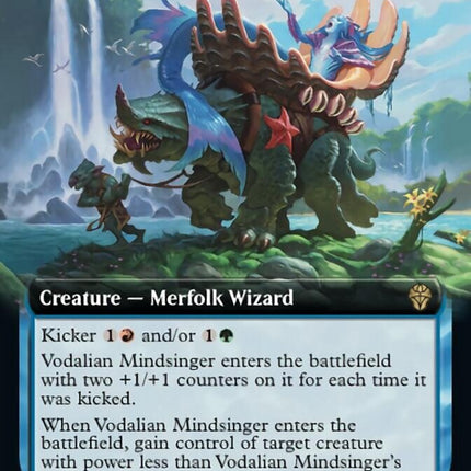 Vodalian Mindsinger (Extended Art) [Dominaria United]