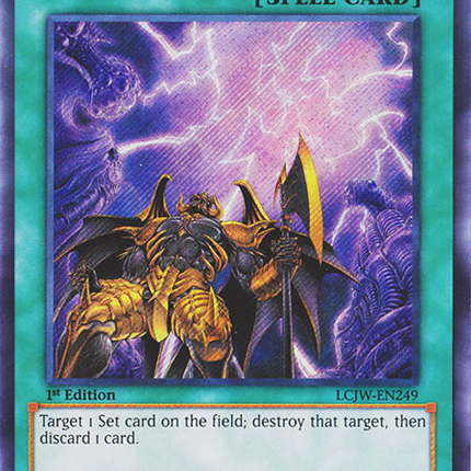 Dark World Lightning [LCJW-EN249] Secret Rare