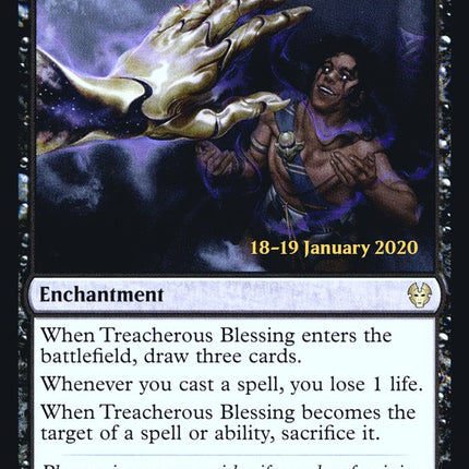 Treacherous Blessing [Theros Beyond Death Prerelease Promos]