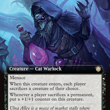 Merchant of Venom (Extended Art) [Secrets of Strixhaven Commander]