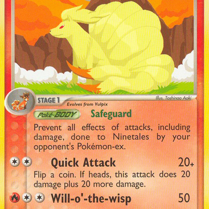 Ninetales (22/101) [EX: Hidden Legends]