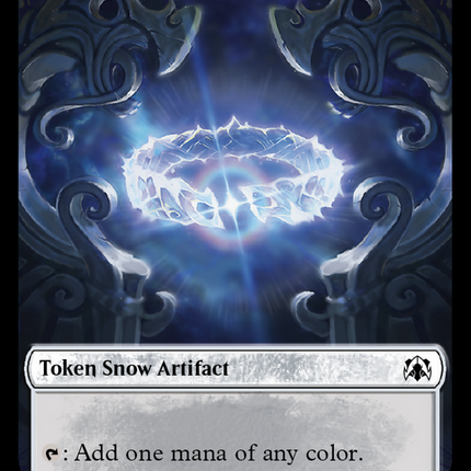 Food // Replicated Ring Double-Sided Token [March of the Machine Commander Tokens]