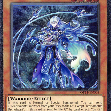 Tearlaments Reinoheart [OP21-EN002] Ultimate Rare