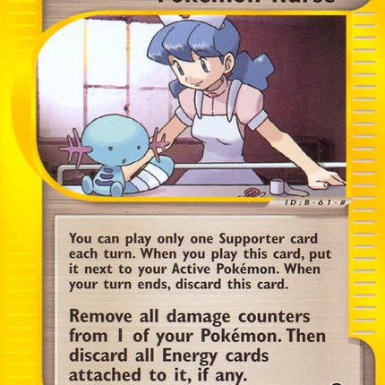 Pokemon Nurse (145/165) [Expedition: Base Set]