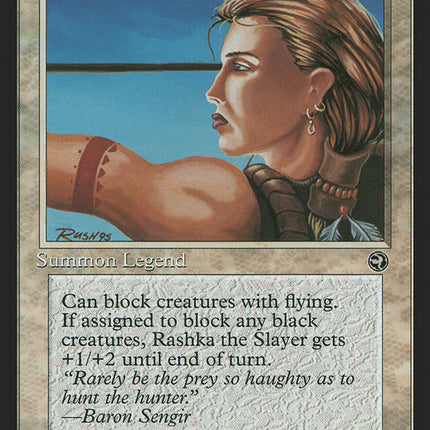 Rashka the Slayer [Homelands]
