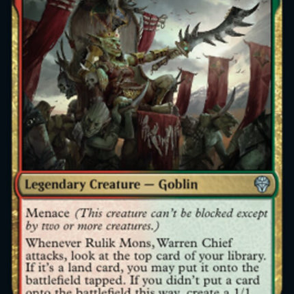 Rulik Mons, Warren Chief [Dominaria United]